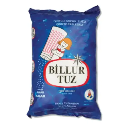 Billur Salt, Refined Iodized Table Salt 1500g QNGL-01117 Qatar