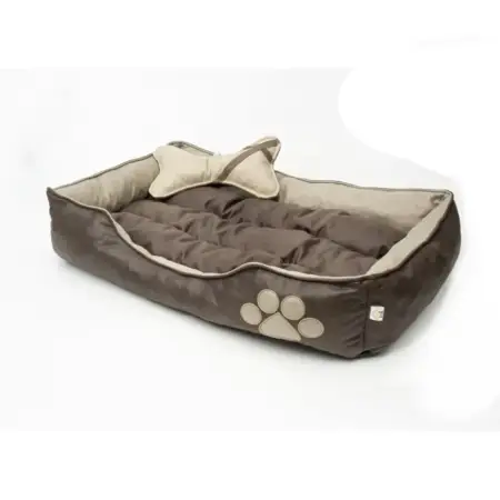 Coffee Cream Large Breed Dog Bed
