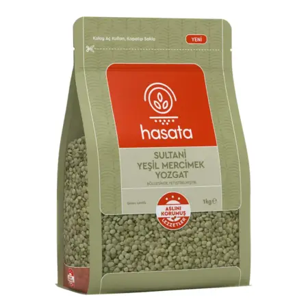 Hasata Yozgat Sultani Green Lentils 1000gr QNGL-00898 Qatar