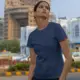 Navy T-Shirt, Daily Casual Womens T-Shirt Qatar