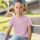 Pink Kids T-Shirt, Daily Casual Unisex Kids T-Shirt Qatar