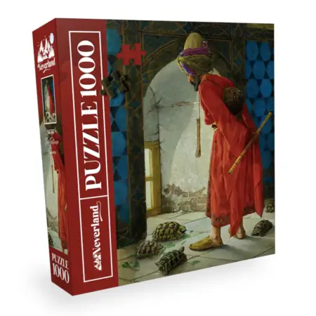 The Tortoise Trainer 1000 Piece Puzzle QNGL-01664