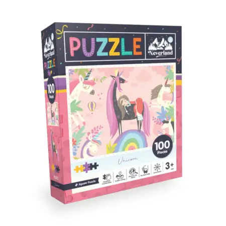 Unicorn 100 Piece Jigsaw Puzzle QNGL-01692 Qatar