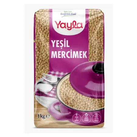 Yayla Green Lentils 1000gr QNGL-00891 Qatar