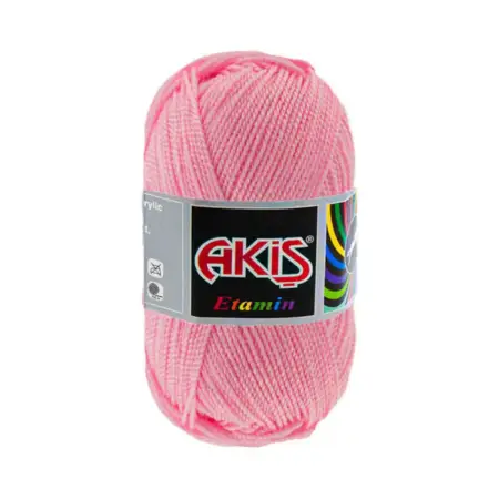 Akis Etamine Thread 731 Pink Color 30gr