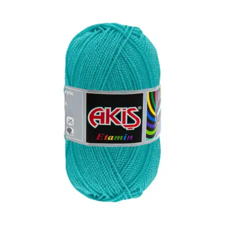 Akis Etamine Thread 735 Damson Color 30gr