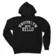Brooklyn Hoodie, Brooklyn Hello Black Sweatshirt