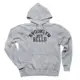 Brooklyn Hoodie, Brooklyn Hello Grey Sweatshirt