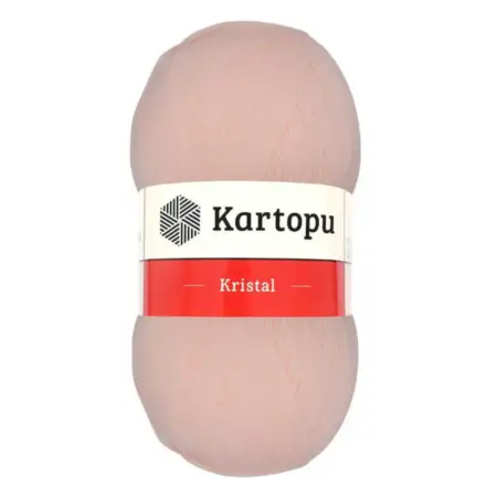 Kartopu Kristal Salmon Color Hand Knitting Yarn 100gr Hobby Craft Thread K0223