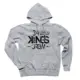Kings Crew Hoodie, Kings Crew PMC Grey Sweatshirt