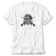 Military Style Skull White T-Shirt