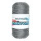 Saltiklar Macrome Thread 0430 Grey Color 100gr Hobby Craft Hand Knitting Yarn
