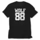 Wolf 88 Black T-Shirt