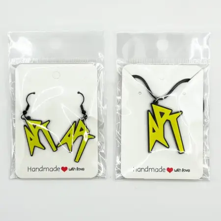 APT Earrings and Necklace, APT Song Earrings and Necklace