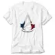 Assassins Creed Logo Color White T-Shirt