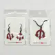 Devil Earrings and Necklace, Devil Sign Earrings and Necklace