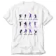 Fortnite Dance Figures White T-Shirt