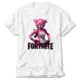 Fortnite Pink Bear White T-Shirt