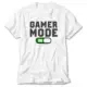 Gamer Mode On White T-Shirt