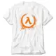 Half Life Logo Splash White T-Shirt
