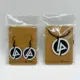 Linkin Park Earrings and Necklace, LP Logo Earrings and Necklace
