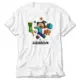 MineCraft Elements White T-Shirt