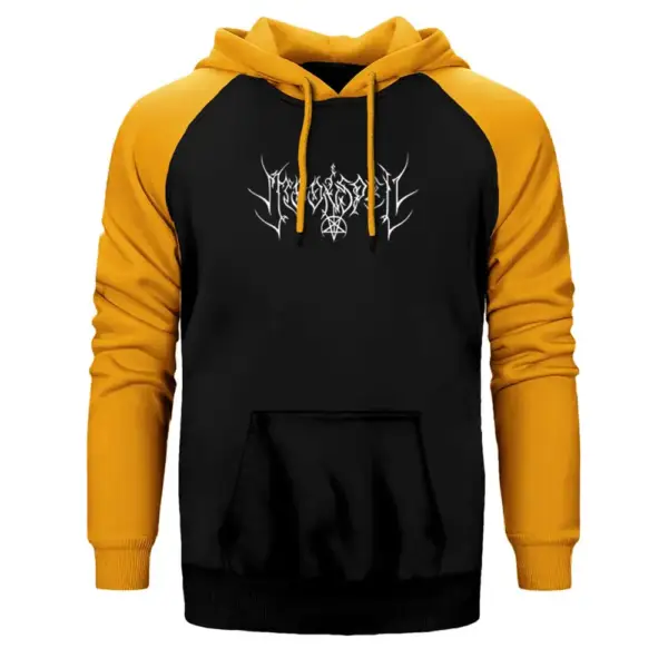 Moonspell Raglan Hoodie, Moonspell Logo Raglan Sweatshirt - Image 3