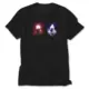 Naruto and Sasuke Black T-Shirt