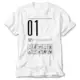 Portal Aperture Level 1 White T-Shirt