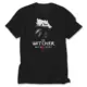 The Witcher 3 Wolf Silhouette Black T-Shirt