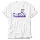 Twitch White T-Shirt