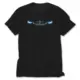 BMW i8 Headlights Black T-Shirt