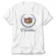 Cadillac White T-Shirt