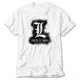 Death Note is Equal L White T-Shirt