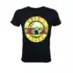 Guns N Roses Logo Classic Black T-Shirt