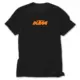 KTM Motorcycle Orange Black T-Shirt