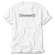 Kawasaki Text Black White T-Shirt