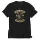 Moto Skull Riders Motorcycle Black T-Shirt