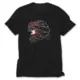 Motocycle Thunder Girl Black T-Shirt