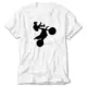 Motorcycle Motocross Flat White T-Shirt
