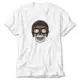 Skull Helmet White T-Shirt