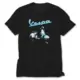 Vespa Vintage Black T-Shirt