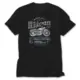 Vintage Motorcycle Black T-Shirt