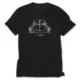 Volkswagen Vosvos 1972 Black T-Shirt