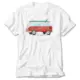 Wolksvagen Minibus Paint White T-Shirt