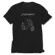Xmax Skecthing Black T-Shirt