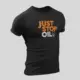 Just Stop Oil T-Shirt, Just Stop Oil Black T-Shirt
