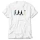 The Beatles Abbey Road Cartoon White T-Shirt