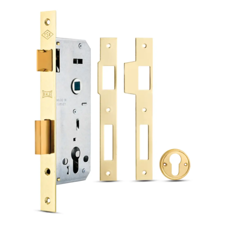 Kale Cylinder Mortise Lock (Wide Type), Kale 152 R 35mm, For Wooden Doors